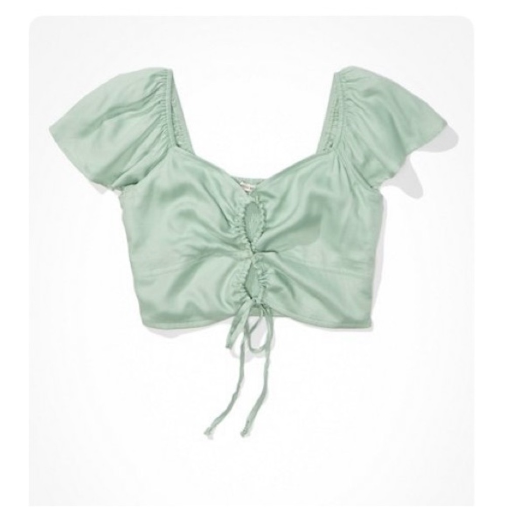 American Eagle keyhole shirt